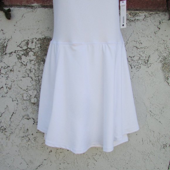 Aqua white fitness workout romper - Picture 4 of 8